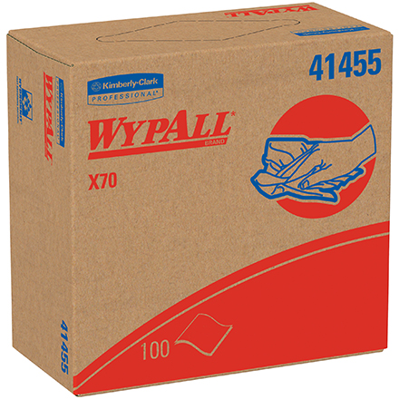 Kimberly Clark<span class='rtm'>®</span> WypALL<span class='afterCapital'><span class='rtm'>®</span></span> X70 9.1 x 16.8" Industrial Pro Wipers Dispenser Box