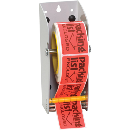 3" - Wall Mount Label Dispenser